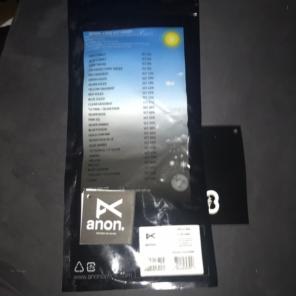 Anon Optics replacement lens (Burton) BNWT - Picture 4 of 6